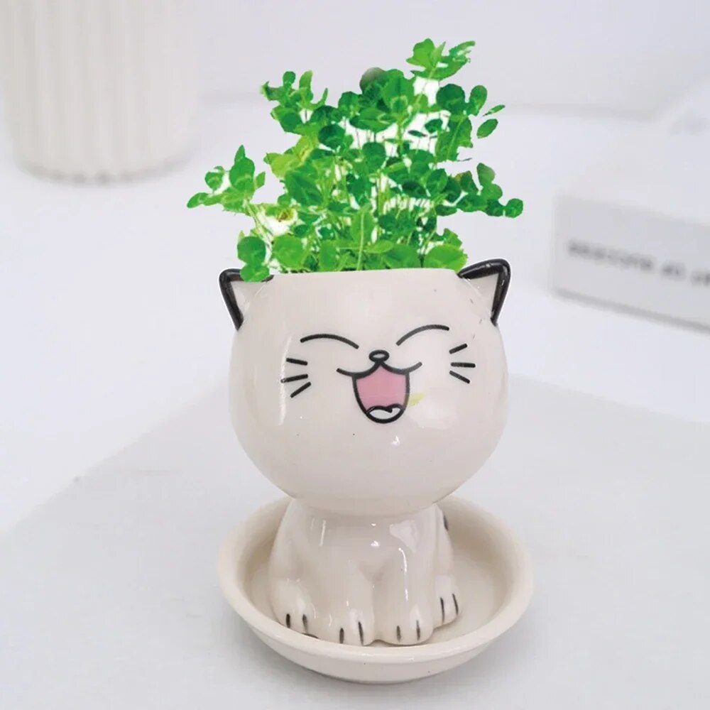 Cat Vase