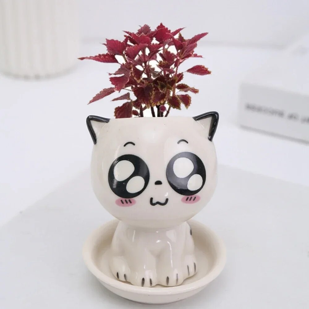 Cat Vase