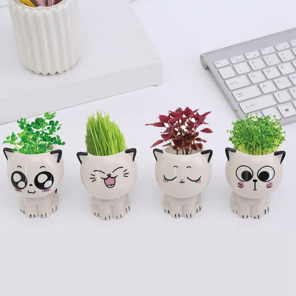 Cat Vase