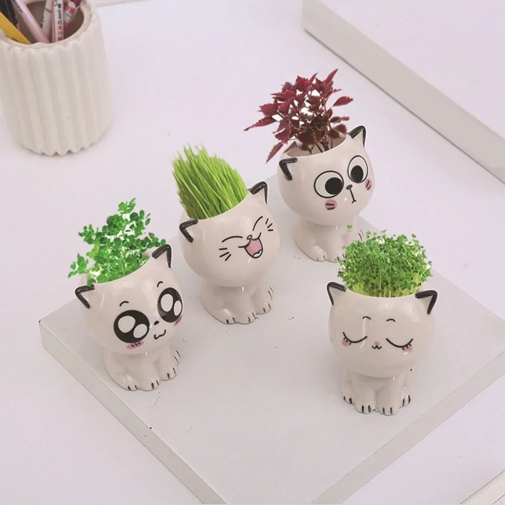 Cat Vase